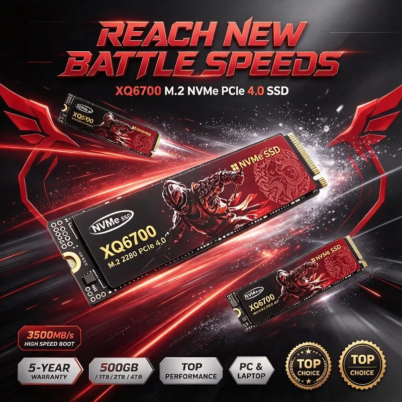 M.2 Nvme 4Tb Pcie 4.0 Ssd - XQ6700 M.2 NVMe SSD 500GB 4TB