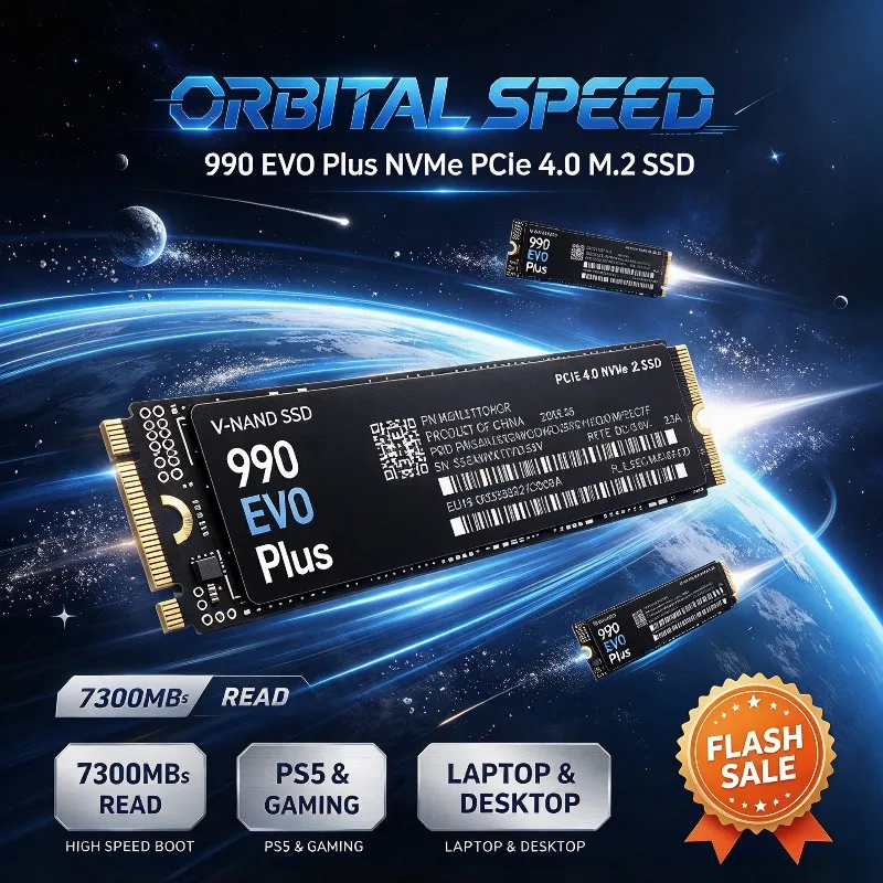 M.2 Nvme 4Tb Pcie 4.0 Ssd - 990 EVO Plus SSD NVMe M.2