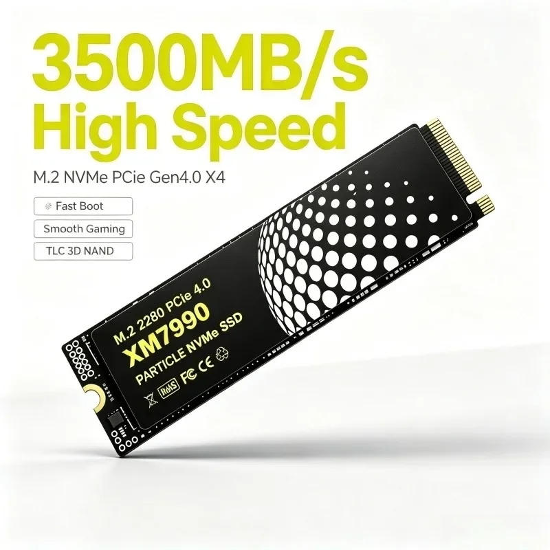 XM7990 M.2 NVMe SSD 500GB 1TB  - огляд і ціна M.2 Nvme 4Tb Pcie 4.0 Ssd