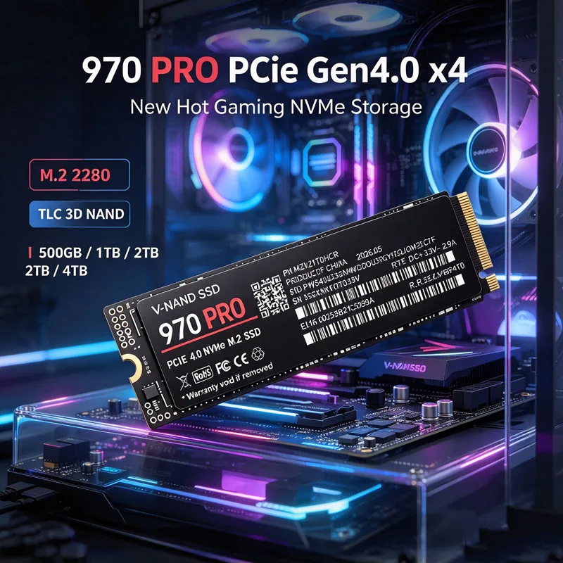 New Hot Gaming M.2 NVMe SSD 97 - огляд і ціна M.2 Nvme 4Tb Pcie 4.0 Ssd