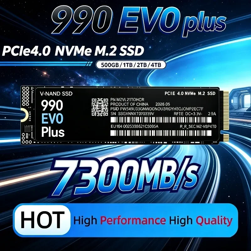 NEW 990 EVO Plus M.2 2280 NVMe - огляд і ціна M.2 Nvme 4Tb Pcie 4.0 Ssd