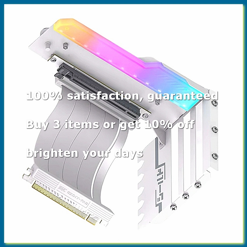 ●Vertical GPU Mounting Bracket - огляд і ціна Pcie 4.0 X16 Riser Cable 90 Degree