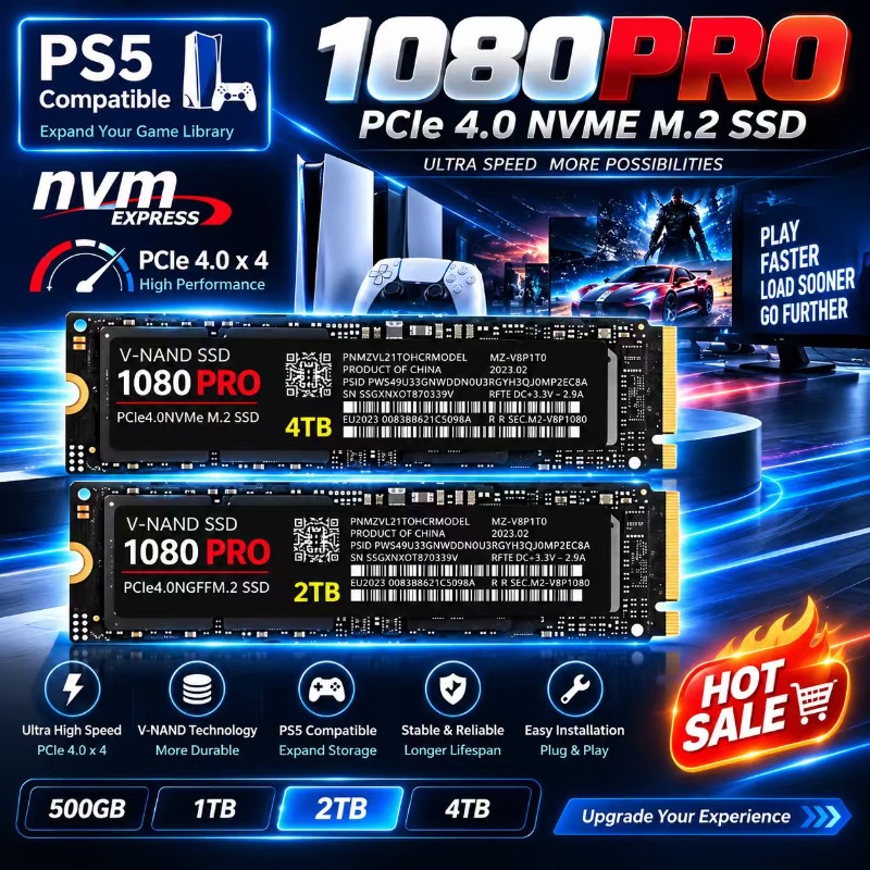 Original 108OPRO PCIe 4.0 NVMe - огляд і ціна M.2 Nvme 4Tb Pcie 4.0 Ssd
