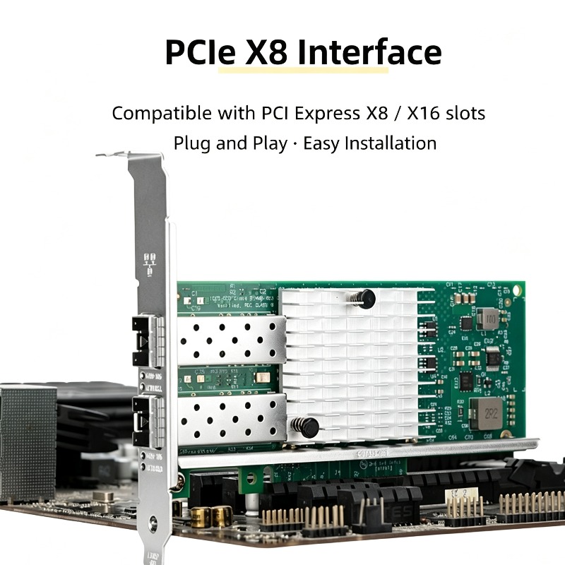 X520-DA2 82599EN 10G SFP+ Dual - огляд і ціна 10Gb Sfp+ Pcie Network Card Dual Port