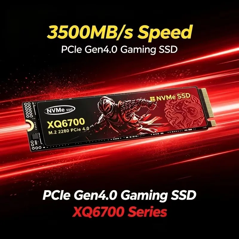 XQ6700 M.2 NVMe SSD 500GB 4TB  - огляд і ціна M.2 Nvme 4Tb Pcie 4.0 Ssd