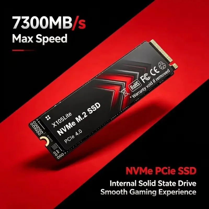 Brand New X105Lite NVMe SSD M. - огляд і ціна M.2 Nvme 4Tb Pcie 4.0 Ssd