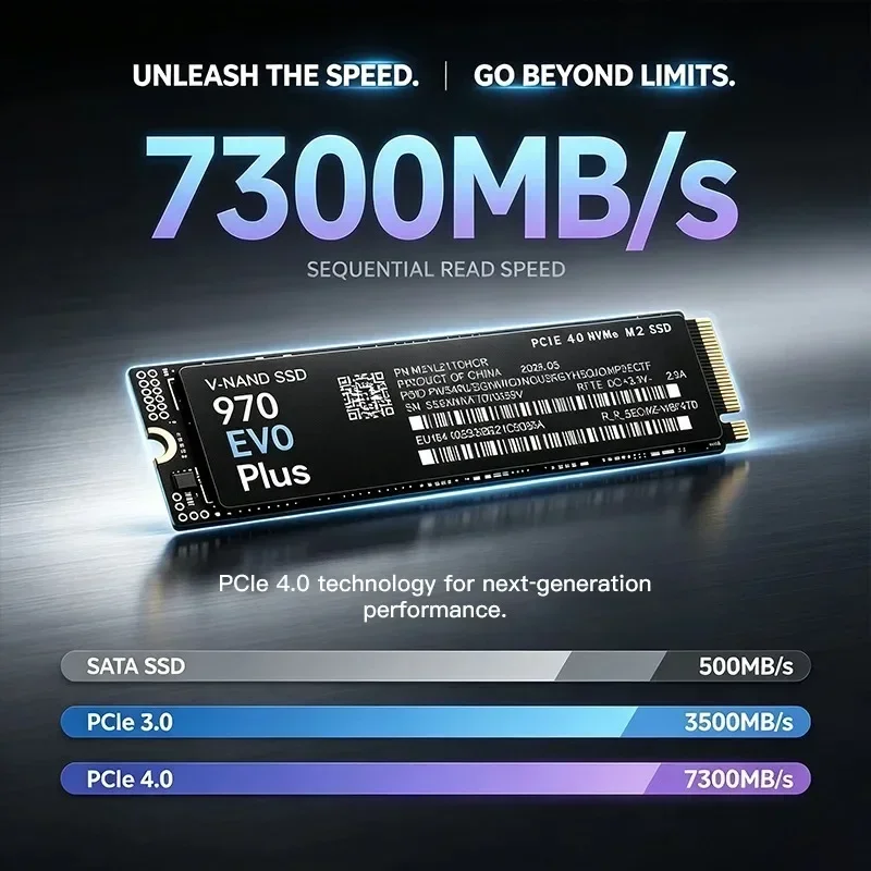 High-Speed 970 EVO Plus SSD 73 - огляд і ціна M.2 Nvme 4Tb Pcie 4.0 Ssd