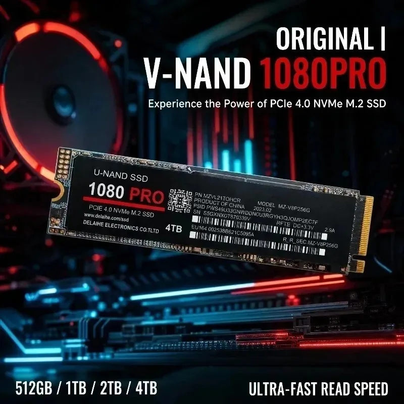 Original 1080Pro 512GB-4TB PCI - огляд і ціна M.2 Nvme 4Tb Pcie 4.0 Ssd