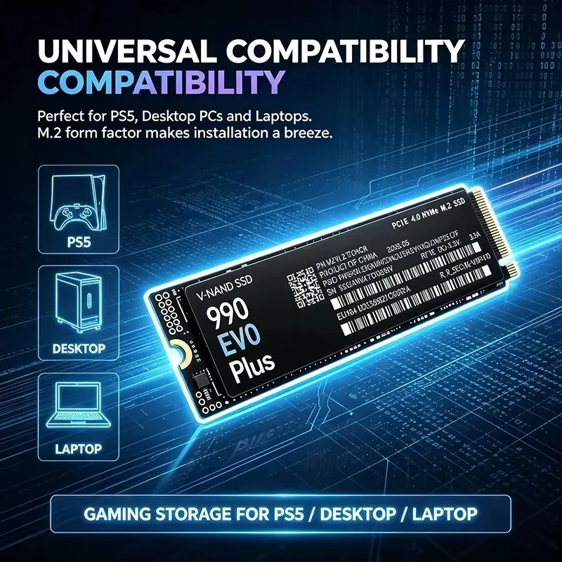 990 EVO Plus SSD NVMe M.2 2280 - огляд і ціна M.2 Nvme 4Tb Pcie 4.0 Ssd